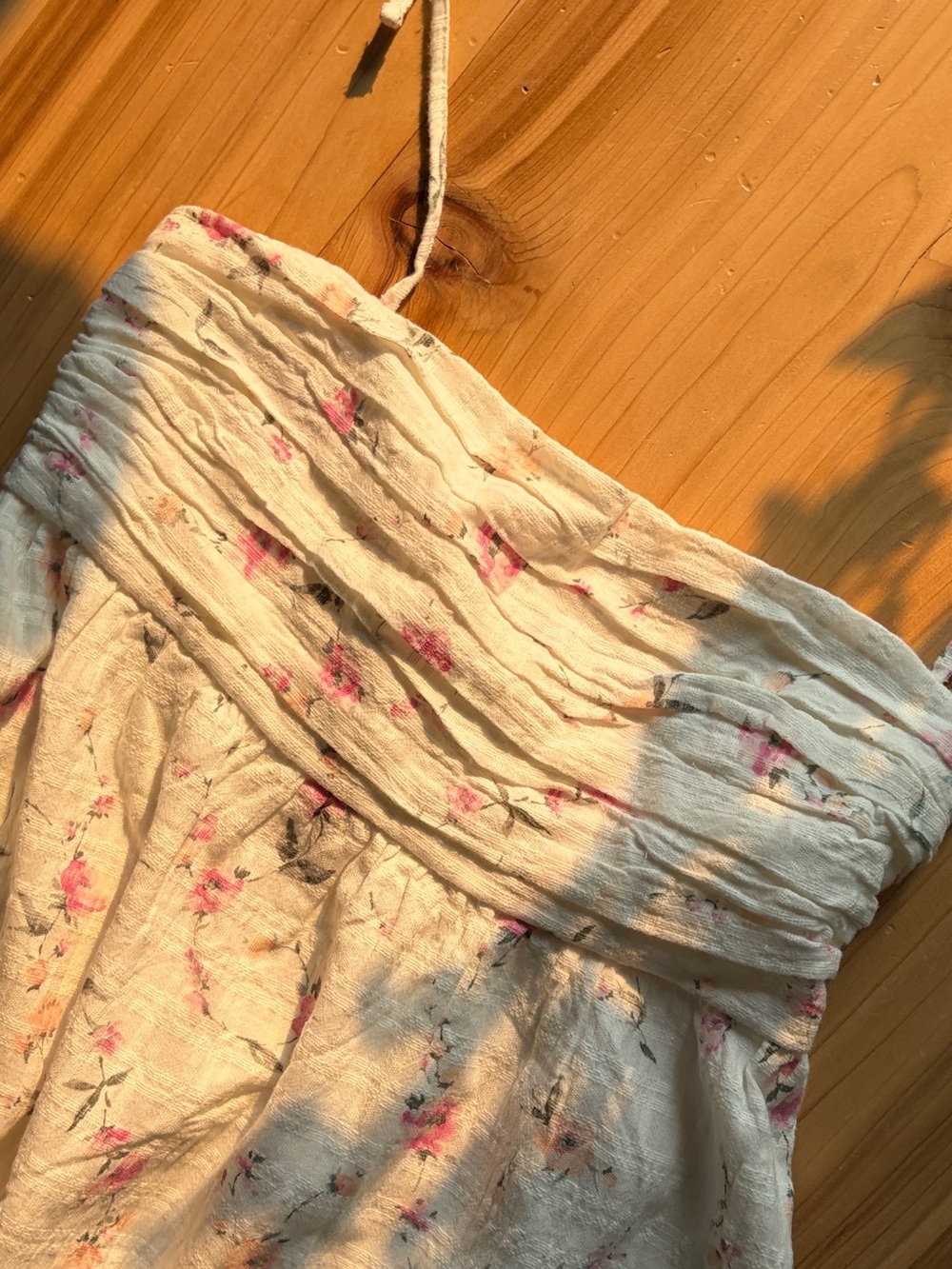 Hollister Floral Mini Dress Tall Length